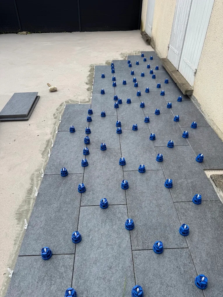 Pose carrelage terrasse
